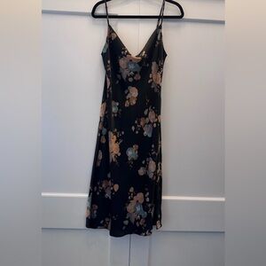 Aritzia Wilfred Floral Slip Dress